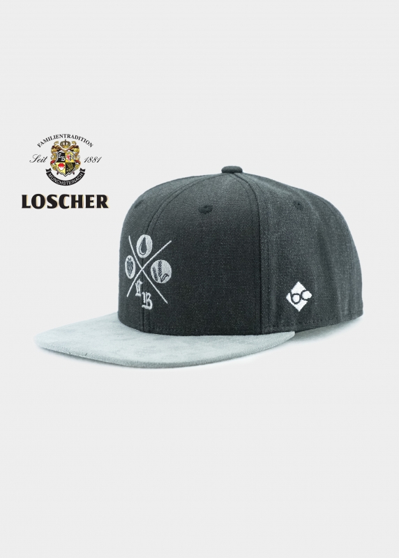 "Loscher" - schwarz (Snapback)