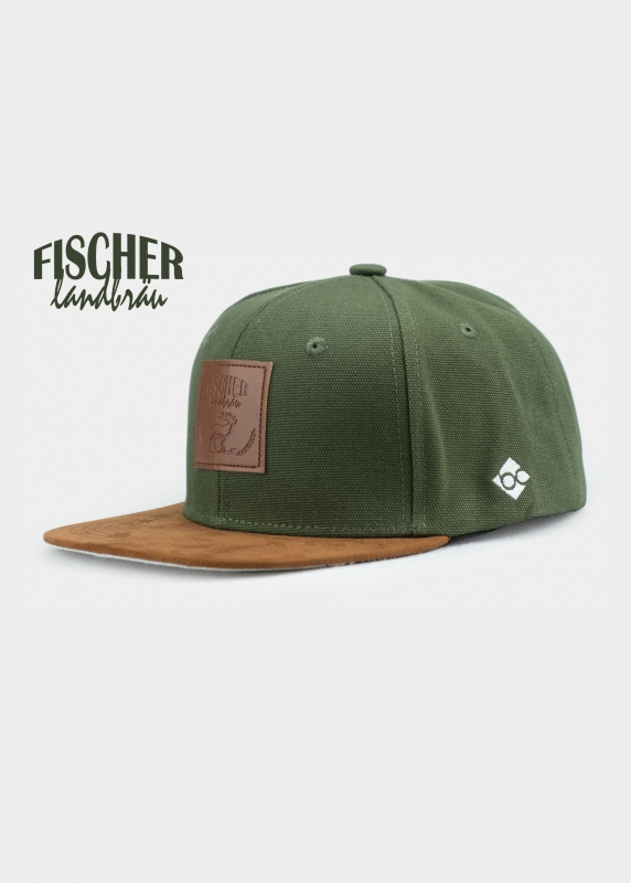 "Fischer Landbräu" - dunkelgrün (Snapback)