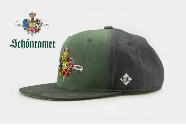"Schönramer" - grün/grau (Snapback)