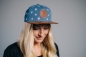 Preview: "Alpinum Silberdistel" - blau (Snapback)