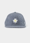 Preview: Cap "Edelweiß Flanell" - hellblau (Snapback)