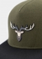 Preview: Cap "Waldhirsch Outdoor" - dark green (Snapback)