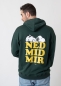 Preview: Hoodie "Peanuts: Ned mid mir" - dunkelgrün