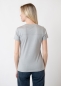 Preview: T-Shirt "Edelweiß Sommerfrische" - grau (Damen)