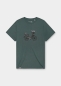 Preview: T-Shirt "Expresslieferdienst" - dunkelgrün (Damen)