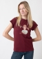 Preview: T-Shirt "Pippi Langstrumpf" - weinrot