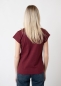 Preview: T-Shirt "Pippi Langstrumpf" - weinrot