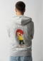 Preview: Zipper "Grantig by nature" - grau, unisex