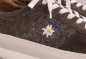 Preview: Sneaker "Edelweiß" - dunkelgrau