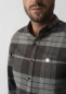 Preview: Flanell-Hemd "Edelweiß" - grau