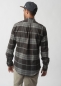Preview: Flanell-Hemd "Edelweiß" - grau