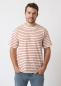Preview: T-Shirt "Abendrot" - rost/beige