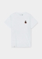 Preview: T-Shirt "Monsieur Waldi" - weiß