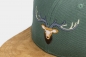 Preview: "Waldhirsch" - dunkelgrün (Snapback)