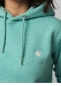 Preview: Hoodie "Edelweiß" - grün