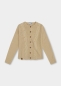 Preview: Strickjacke "Martha" - hellbraun