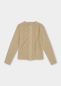 Preview: Strickjacke "Martha" - hellbraun