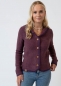 Preview: Strickjanker "Tessa" - dunkelrot