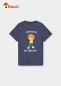 Preview: T-Shirt "Grantig by nature" - graublau, v2 (Kinder)