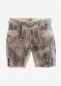Preview: Lederhose "Reinheitsgebot" - graubraun