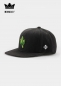 Preview: "Monaco F" - schwarz (Snapback)