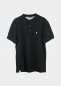 Preview: Poloshirt "Edelweiß" - schwarz