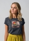 Preview: T-Shirt "Pumuckl schaukelt" - grafit