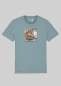 Preview: T-Shirt "Pumuckl schaukelt" - graublau