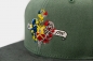 Preview: "Schönramer" - grün/grau (Snapback)