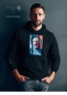 Preview: Hoodie "Stenz", schwarz