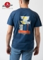 Preview: Retro-Shirt "Storchenbräu" - dunkelblau