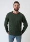 Preview: Strickpullover "Quirin" - dunkelgrün