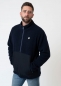 Preview: Teddy-Troyer "Edelweiß" unisex, dunkelblau