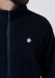 Preview: Teddy-Troyer "Edelweiß" unisex, dunkelblau