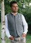 Preview: Weste "Karl Otto" - dark grey