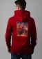 Preview: Hoodie "Zündapp" - dunkelrot