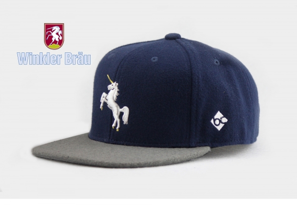 "Winkler" - blau (Strapback)