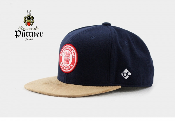 "Püttner" - blau (Snapback)