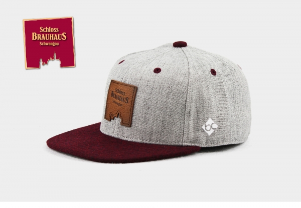 "Schwangau" - hellgrau (Snapback)