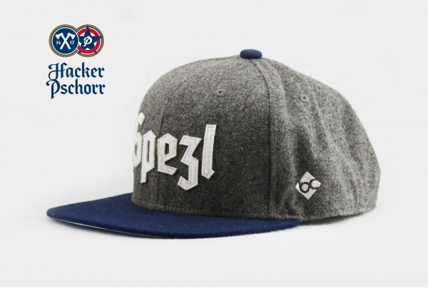 "Hacker-Pschorr: Spezl" -  grau (Snapback)