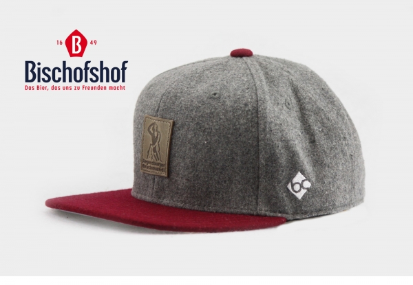 "Bischofshof" - gray (Snapback)