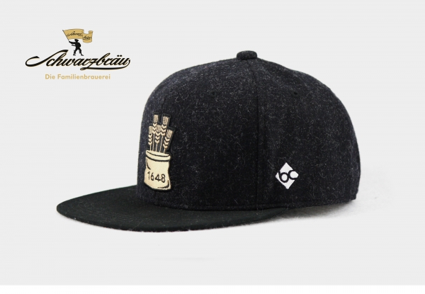 "Schwarzbräu" - black (Strapback)