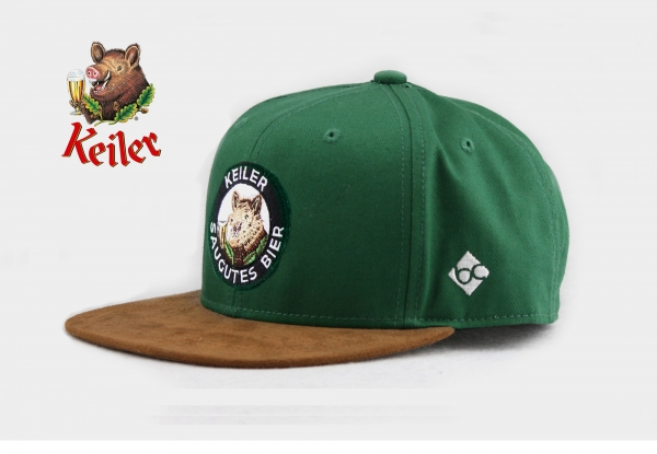 "Keiler" - dunkelgrün (Snapback)