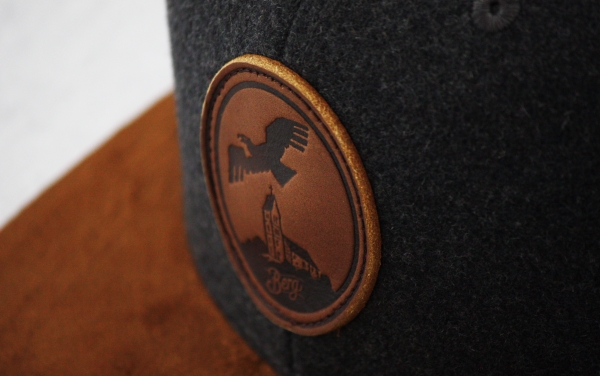 "Berg" - dunkelgrau (Snapback)