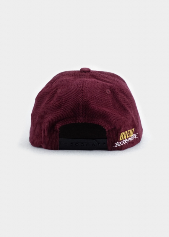 "Brew Berrymore" - dunkelrot (Snapback)