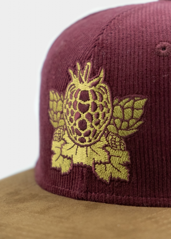 "Brew Berrymore" - dunkelrot (Snapback)