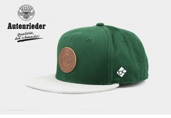 "Autenried" - dunkelgrün (Snapback)