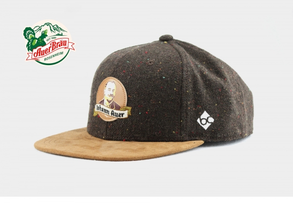 "AuerBräu" - braun (Snapback)