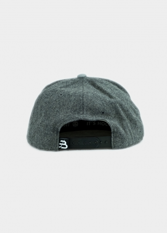"Eisblog" - dunkelgrau (Snapback)