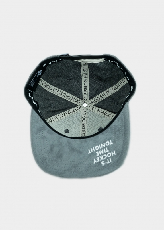 "Eisblog" - dunkelgrau (Snapback)
